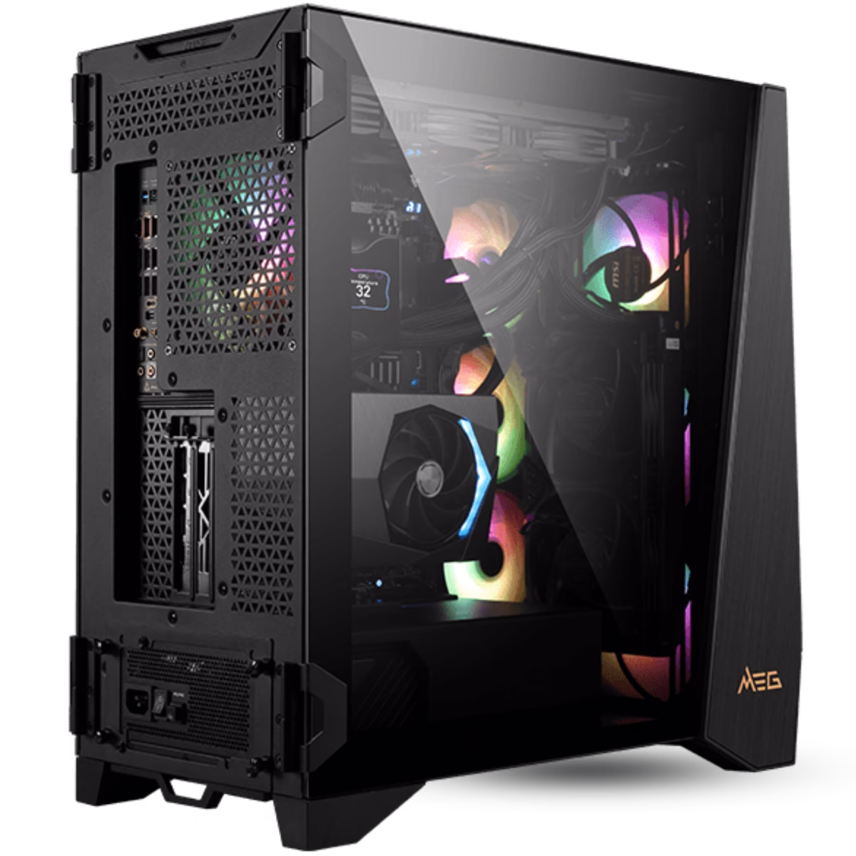 MSI Powered HIGH-END 8D Rendering PC, I9 14900KS, 4090 24GB, 96GB DDR5, 4TB SSD image