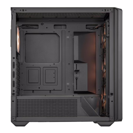 Cougar MX600 RGB ATX Full Tower PC Case, Up to 360MM Radiator, 4xARGB Pre-Installed Fans, USB-C Gen2x1, USB 3.0x2, Audio, RGB Button, Black | 3857C90.0001 thumbnail 8