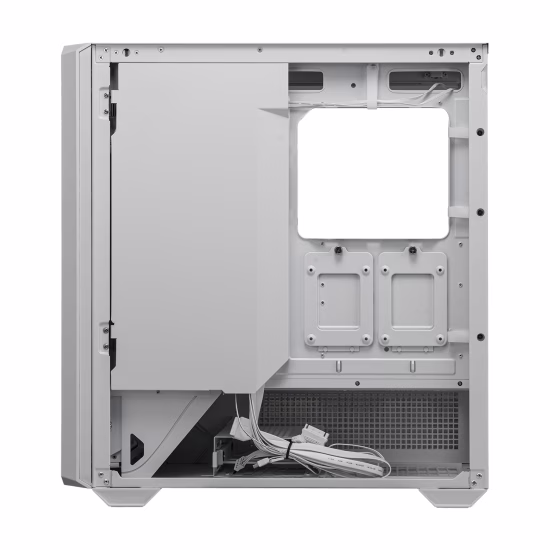Cougar MX600 RGB ATX Full Tower PC Case, Up to 360MM Radiator, 4xARGB Pre-Installed Fans, USB-C Gen2x1, USB 3.0x2, Audio, RGB Button, White | 3857C90.0002 thumbnail 4