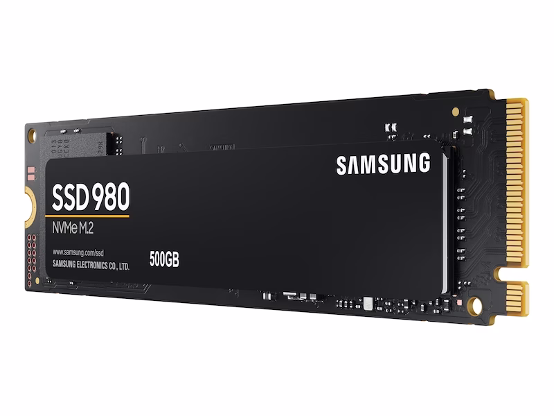 Samsung 980 500 GB SSD NVMe??? M.2, 3,100MB/s Seq. reads, PCle 3 | MZ-V8V500BW thumbnail 3