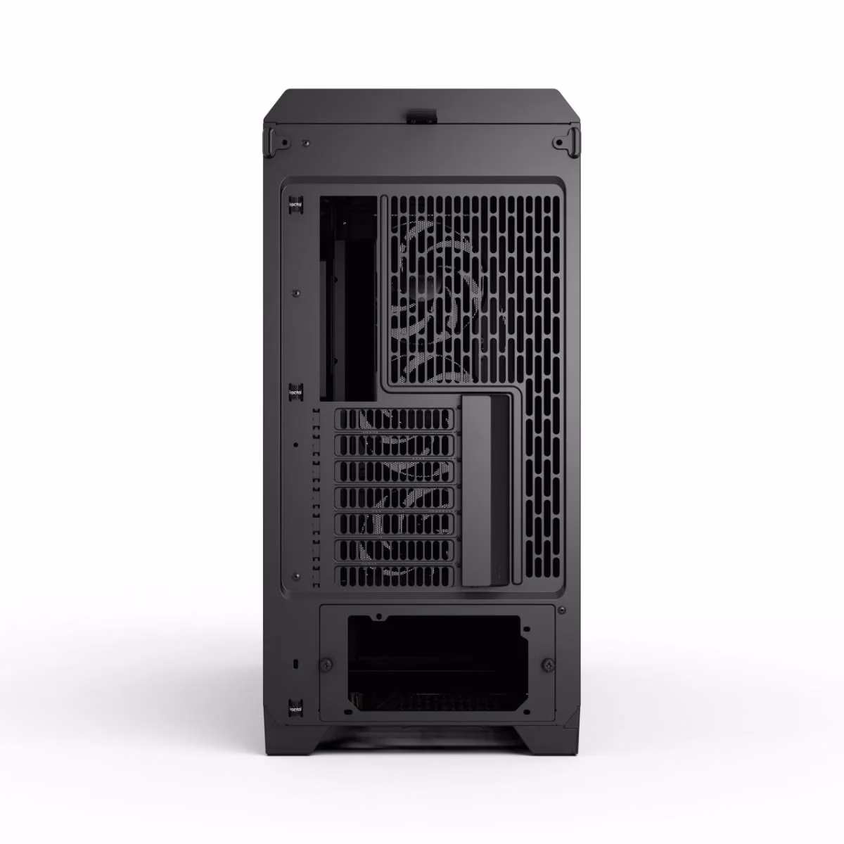 Fractal Meshify 3 XL Black Solid Computer Case, Includes 3x Fans, Supports Motherboard up to EE-ATX / SSI-EEB / SSI-CEB, Radiator 360/420mm, 20 Gbps USB Type-C, 2x USB-A | FD-C-MES3X-01 thumbnail 2