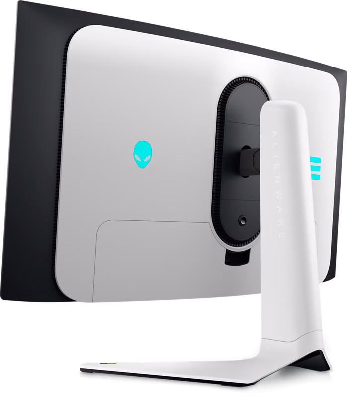 DELL Alienware 32" 4K QD-OLED Curved Gaming Monitor, 4K UHD 3840 x 2160 @ 240Hz, 0.03ms G-to-G, AdaptiveSync & NVIDIA G-Sync, 1Bn Colors, DCI-P3 99% Dolby Vision, DP 1.4 / HDMI 2.1, USB-C | AW3225QF thumbnail 2