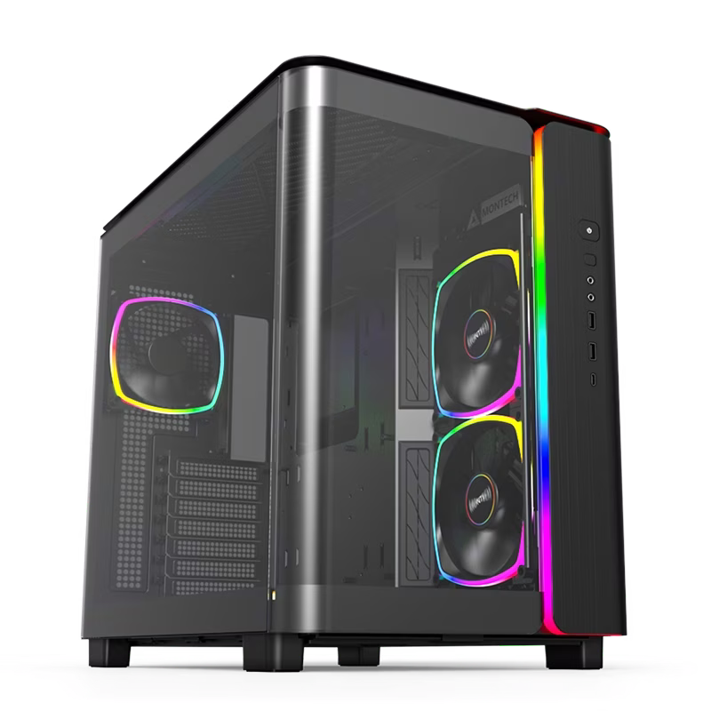 Gaming PC Powered By MSI - AMD 9700X, 5060 8GB, 16GB Ram, 1TB SSD, 850W. image