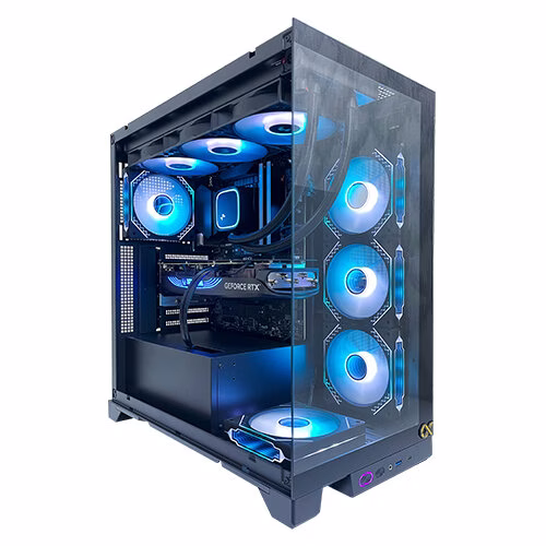 Nanotech Endorphin Ultra Gaming PC, Core i7 14700K, RTX 4070 Ti SUPER 16GB OC, 32GB (2x16GB) 6000MHz RGB DDR5, 1TB NVMe SSD, Liquid CPU Cooler, 850W 80+ Gold,  WiFi+BT, 1 Year Warranty thumbnail 2