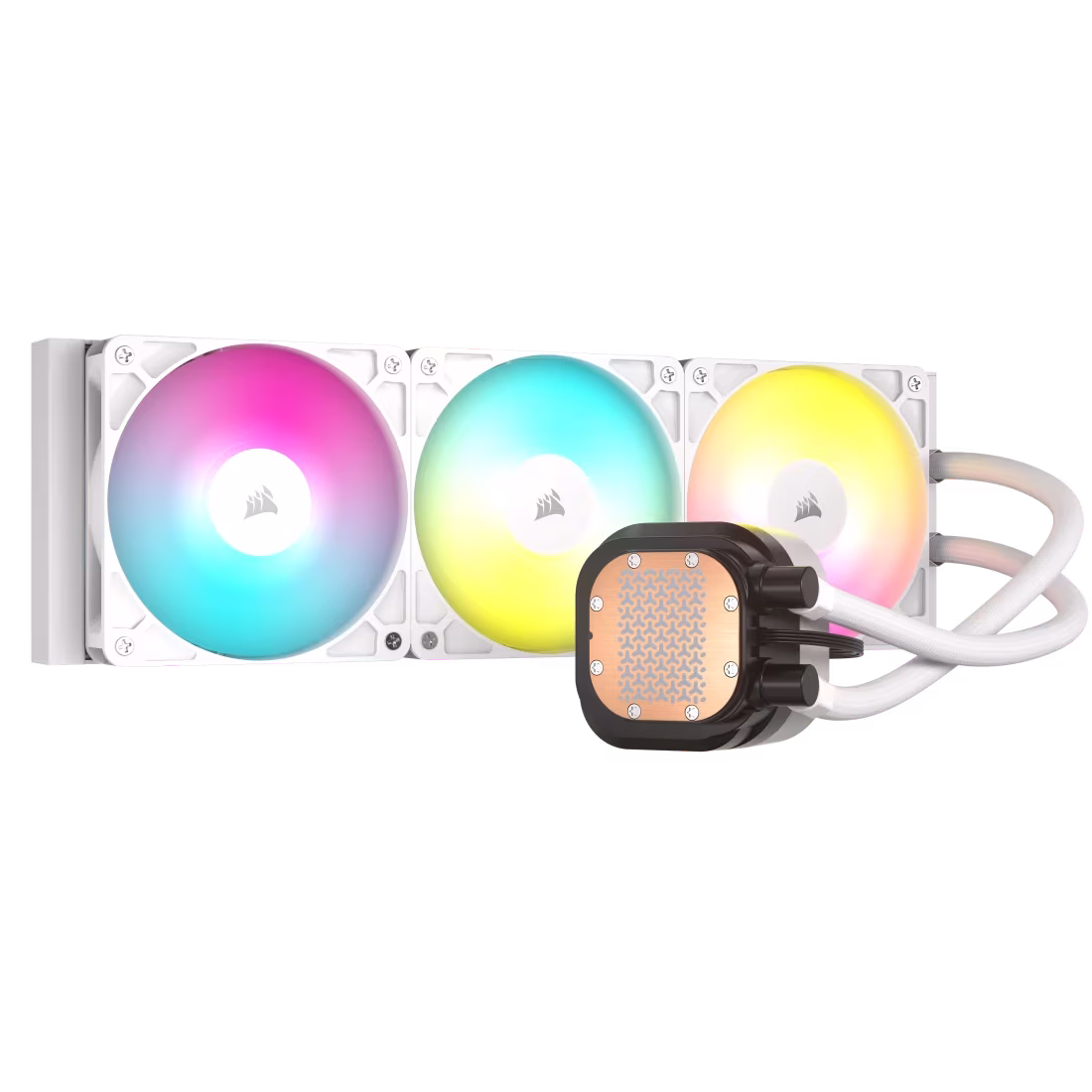 Corsair NAUTILUS 360 RS ARGB Liquid CPU Cooler, LGA 1851, 1700, and AMD AM5, AM4, Low-noise cooling, White | CW-9060095-WW thumbnail 5