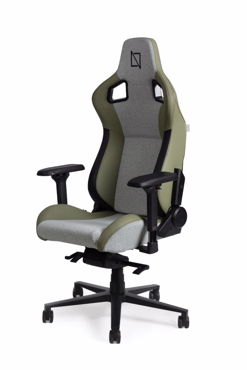 NAVO APEX AIR Fusion Weave Premium Ergonomic Gaming/Office Chair, 155?? Reclining High Back Chair, 4D Metal Armrest, Magnetic Memory Foam Headrest & Lumbar Support by Navoergonomics | Spearmint image