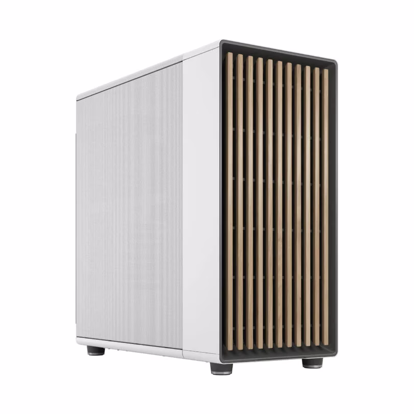 Fractal North XL Chalk White Mesh Gaming Case, Full Mesh Side Panel, 3x Pre Installed 140 Mm Fan, 4x Drive Mounts, 7x Expansion Slots, Motherboard Supports Upto E-ATX | FD-C-NOR1X-03 – Buy Online
