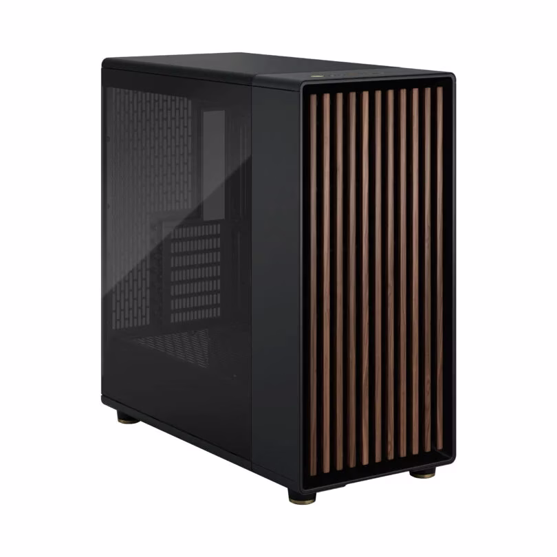 Fractal North XL Charcoal Black TG Dark Tint Gaming Case, 3x Pre Installed 140 Mm Fan, 4x Drive Mounts, 7x Expansion Slots, Motherboard Supports Upto E-ATX | FD-C-NOR1X-02 thumbnail 2