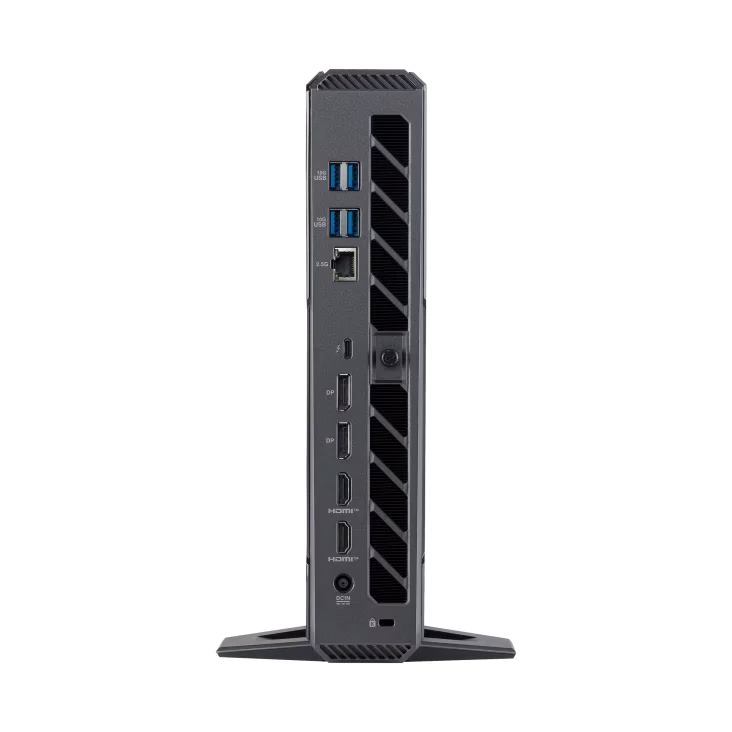 ASUS ROG NUC (2025) Mini PC, Intel Core Ultra 9 Processor 275HX, NVIDIA GeForce RTX 5080, 32GB (2x16GB) DDR5-6400 MTs (Upto 48GB), 2TB NVMe, Wi-Fi 7, Bluetooth 5.4, Thunderbolt 4, Type-C | 90AS00I1-M00090 thumbnail 7