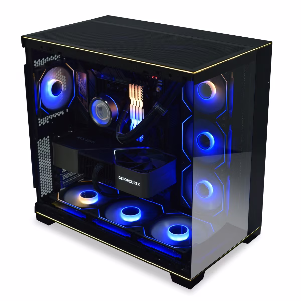 LIAN LI O11 Dynamic EVO RGB ATX Mid Tower Computer Case, 4.0mm tempered glass, Aluminum, Steel, Motherboard Supports Upto E-ATX, PSU Supports Upto ATX , 7x Expansion Slots, Black | O11DERGBX thumbnail 7