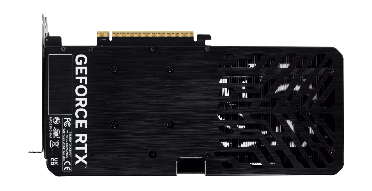 Palit GeForce RTX 5060 Ti Dual 8GB GDDR7 PCI-Express Graphics Card, Boost Clock: 2572 MHz, Memory 8GB 28000MHz GDDR7, Cuda Cores: 4608, VR Ready, PhysX/CUDA Enabled, NVIDIA Blackwell 2.0, 4nm Process, Real-Time Ray Tracing, DLSS 4. thumbnail 4