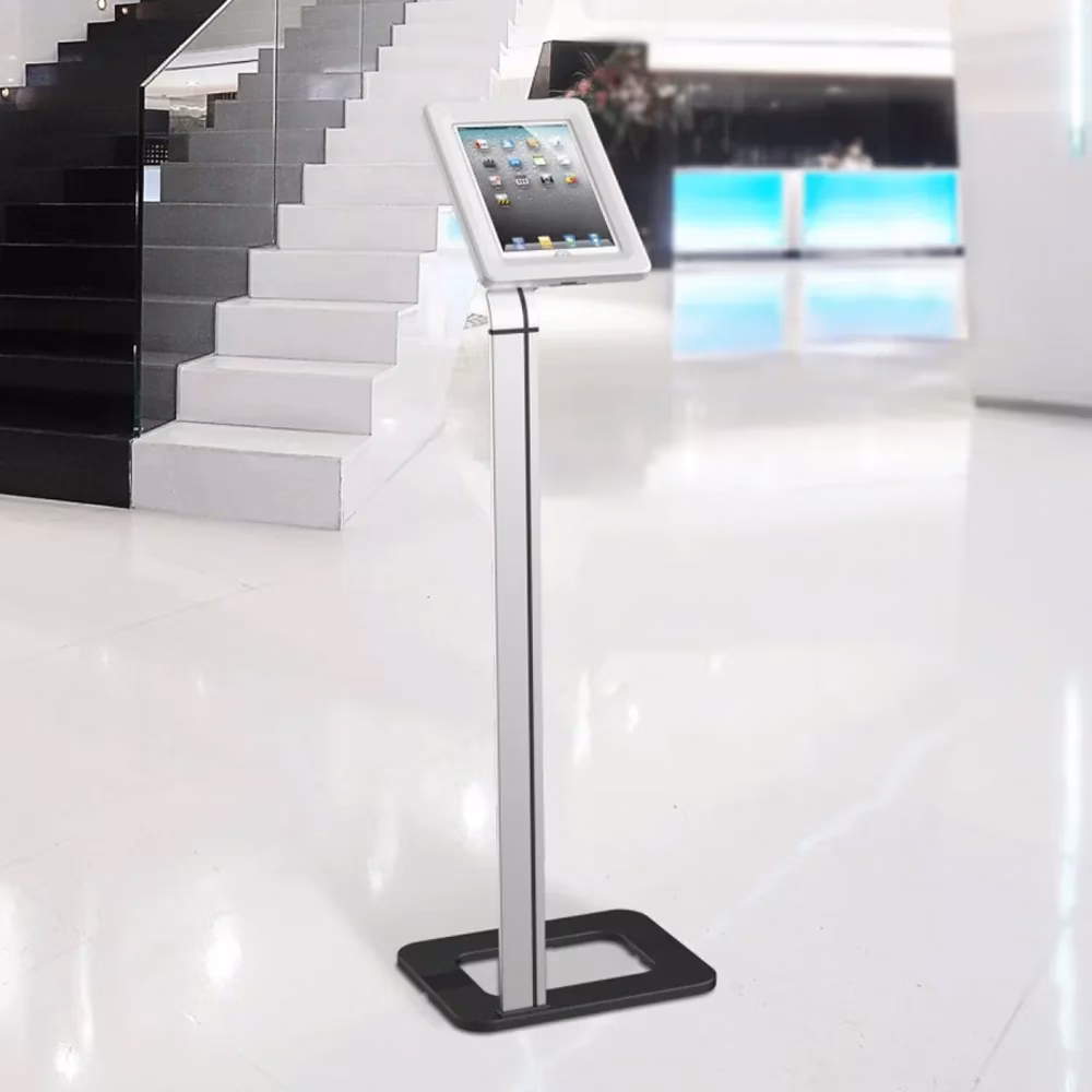 SKILLTECH SH PAD02 Universal Anti-theft tablet Floor Stand With Lock, Supports iPad, iPad Air, Samsung Galaxy Tab and most 9.7???-10.1??? Tablets | SH PAD02 thumbnail 5