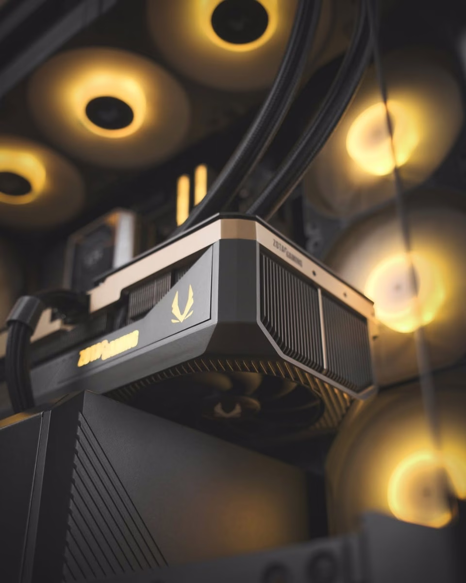 High-Performance Gaming PC: AMD Ryzen 7 9800X3D + ZOTAC RTX 5080 SOLID CORE 16GB GDDR7, 32GB DDR5 6000MHz RGB, 2TB NVMe SSD, 360mm LCD AIO, 1000W Gold PSU, WiFi 6E – Buy Online