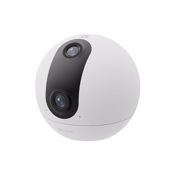 EZVIZ C60p 2K Dual-Lens Smart Home Wi-Fi Camera, 360?? Panoramic View, Two-Way Calling, Smart Tracking, Two Patrol Modes, Supports MicroSD Card (Up to 512 GB) | CS-C60p-R100-8H33WF – Buy Online