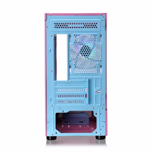 Thermaltake View 170 TG ARGB Bubble Pink Micro ( M-ATX ) case, 3x Pre installed ARGB Fans, Tempered Glass, Expansion slots x4, Pink | CA-1Z4-00M6WN-00 thumbnail 5