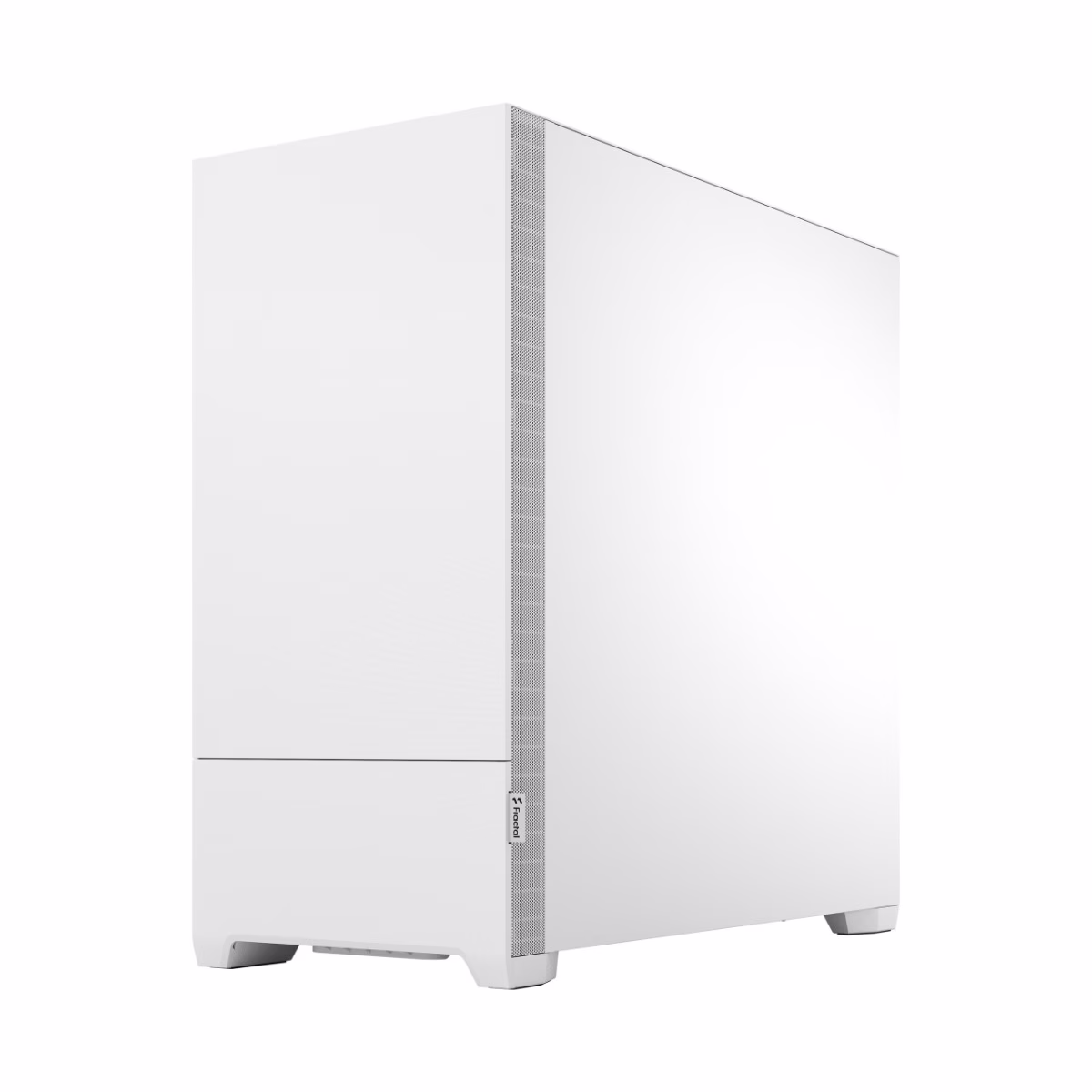 Fractal Design Pop Silent Mid-Tower PC Case, TG Clear Tint Tempered Glass Panel, Up to 280mm Radiator & 3x 120mm Fan Support, Hidden Compartment, USB-C /I/O Panel, White TG Clear Tint | FD-C-POS1A-04 thumbnail 6