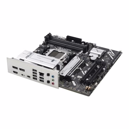 ASUS Prime B840M-A WiFi-CSM AMD AM5 B840 mATX Motherboard, Advanced AI Ready, DDR5, PCIe 4.0 Ready, 3xM.2 Slots, Wi-Fi 6E, 2.5Gb LAN, DisplayPort, HDMI, USB 5Gbps Type-C, BIOS Flashback, Aura Sync | 90MB1J20-M0EAY0 thumbnail 3