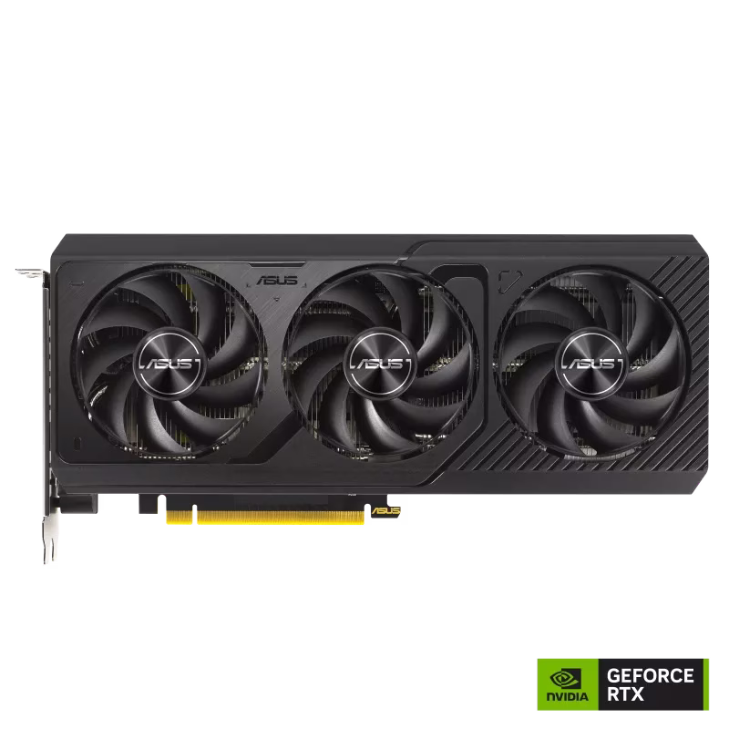 ASUS PRIME GeForce RTX 4070 SUPER 12GB GDDR6X OC Edition Graphic Card, 12GB GDDR6X, 21 Gbps 192-bit 2550 MHz Max Boost, 7168 CUDA Core, Black | 90YV0KC6-M0NA00 image