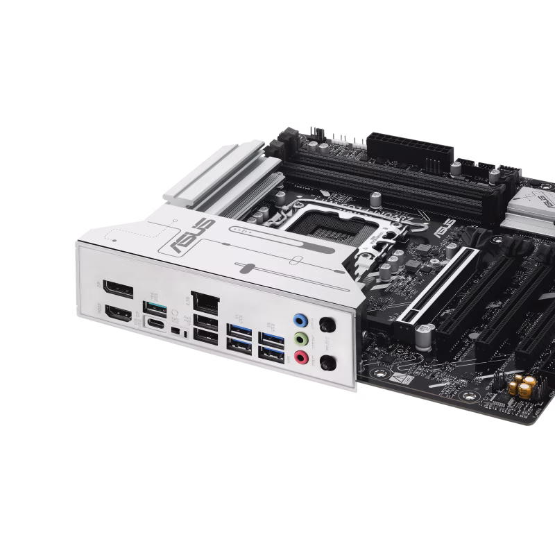 ASUS PRIME Z890M-PLUS WIFI LGA1851 mATX Motherboard, Z890 Chipset, 4 x DIMM slots, max. 192GB, DDR5, 3 x M.2 slots and 6 x SATA 6Gb/s, PCIe 5.0, Wi-Fi 7 & BT v5.4, USB 20Gbps Type-C | 90MB1J80-M0EAY0 thumbnail 5