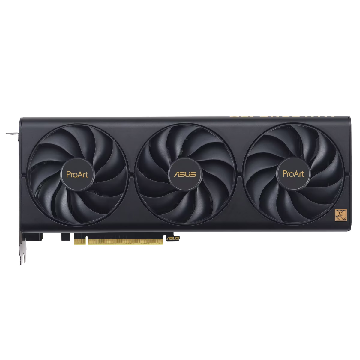ASUS ProArt GeForce RTX 4070 SUPER 12GB GDDR6X OC Edition Graphic card, 192-bit and  21 Gbps, 581 AI Performance, 2565 MHz Max Boost, 7168 CUDA Cores, 2 Year Warranty, Black | 90YV0KC4-M0NA00 thumbnail 2