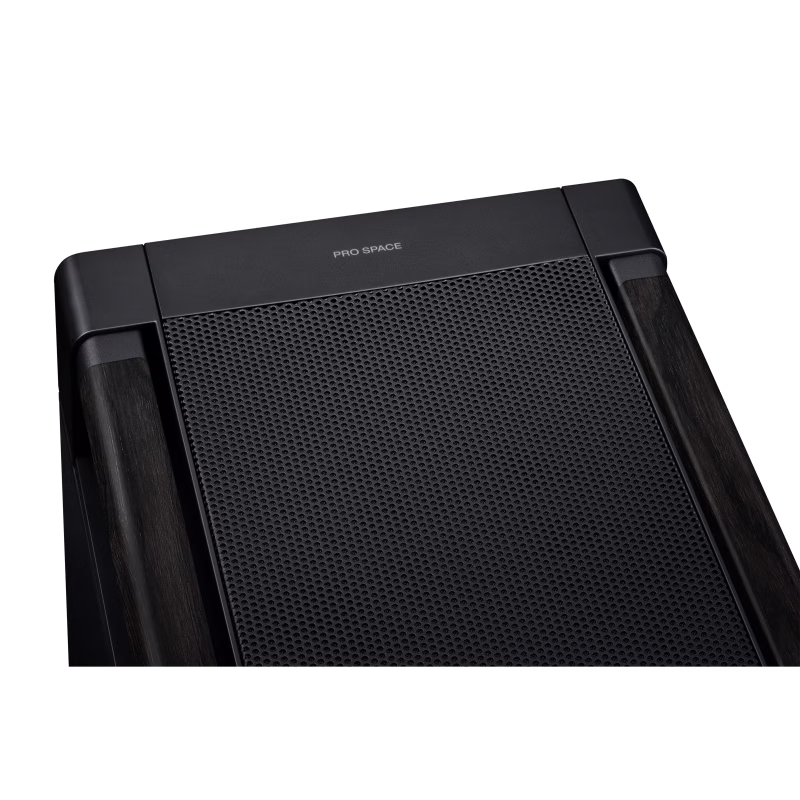 ASUS ProArt PA602 Wood Edition E-ATX Computer Case, Solid Wood Accents, Tempered Glass Side Panel, High-Airflow Front Grille, Pre-Installed 200mm Fans, Black | 90DC00J0-B09010 thumbnail 7