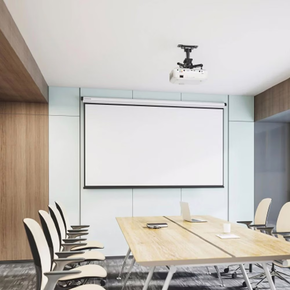 Skill Tech SH 02P Heavy-Duty Projector Ceiling Mount (For Pitched Or Flat Ceiling), Adjustable Length,  15?? tilting Adjustments thumbnail 2