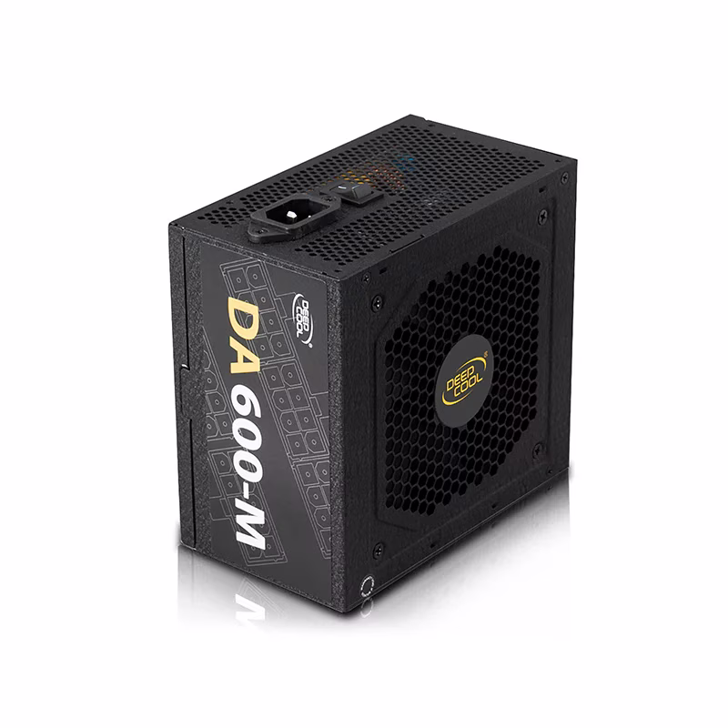 DEEPCOOL DA 600-M  80 PLUS BRONZE FULL MODULAR  600W POWER SUPPLY  PN-DP-BZ-DA600-MFM  6933412798583 image