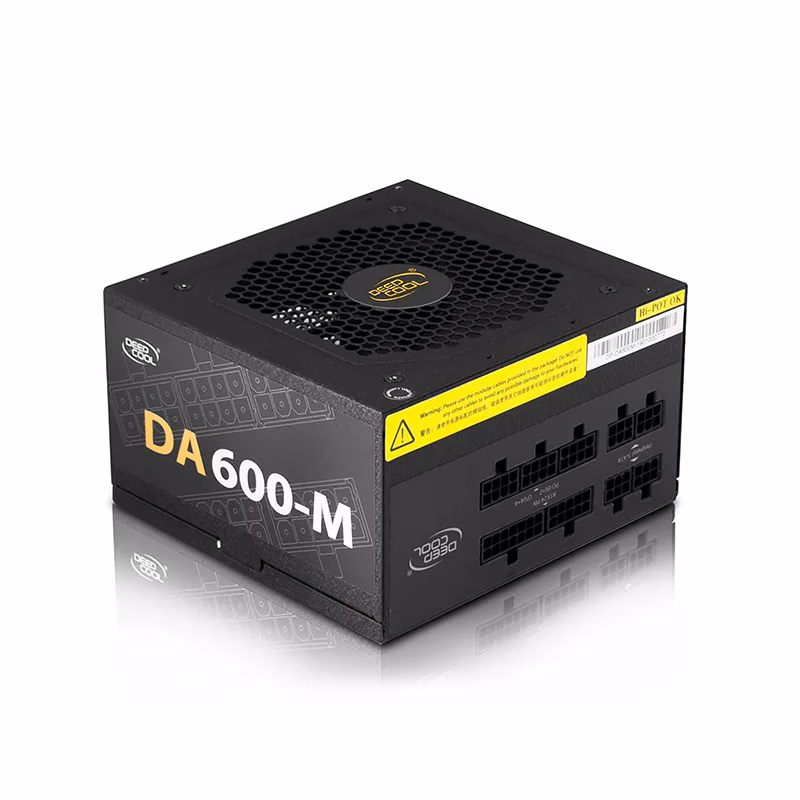 DEEPCOOL DA 600-M  80 PLUS BRONZE FULL MODULAR  600W POWER SUPPLY  PN-DP-BZ-DA600-MFM  6933412798583 thumbnail 3