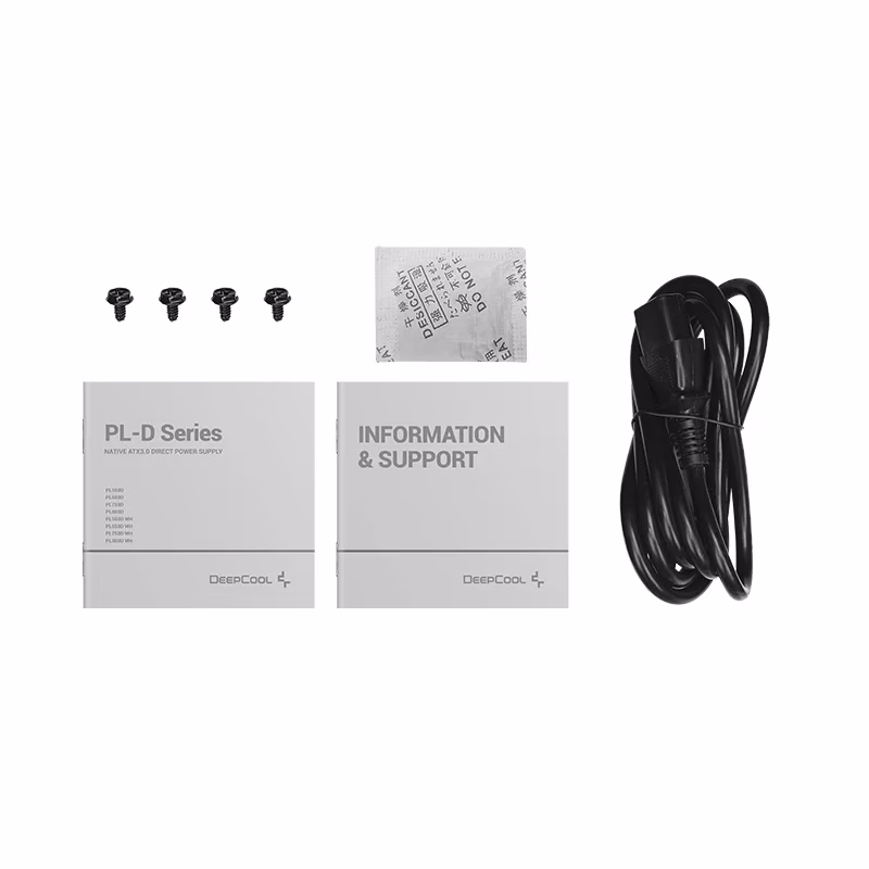 Deepcool PL750DNon-Modular Power Supply, 750W Power, ATX12V V3.0, Hydro Bearing 120mm Fan, 80 PLUS Bronze, Chinese Electrolytic Capacitors, Active PFC + DC to DC, Black | R-PL750D-FC0B-UK thumbnail 6