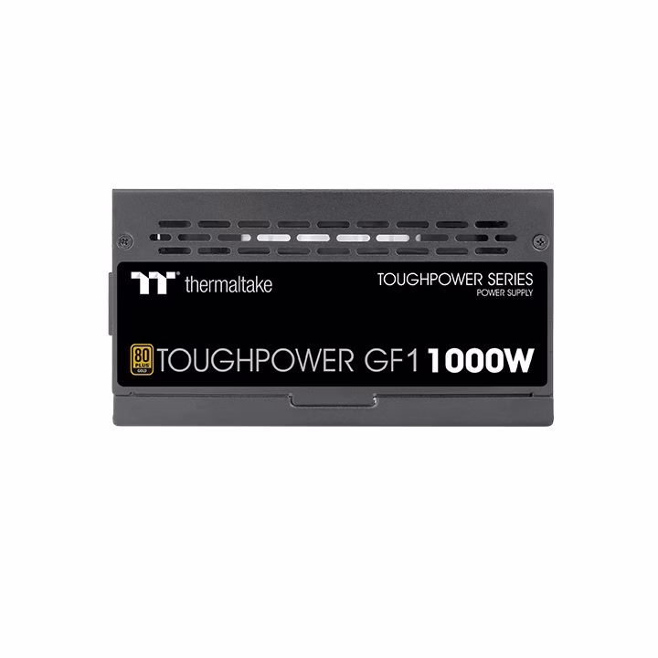 Thermaltake Toughpower GF1 1000 Watt Power Supply, Full Modular, 80 Plus Gold, PSU, Single Rail, 83.3A, 140mm Fan, ATX, Black | PS-TPD-1000FNFAGK-1 thumbnail 3