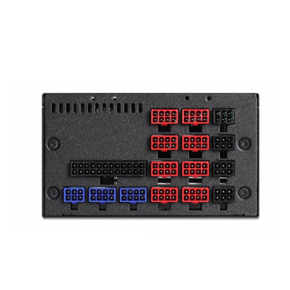 Zalman WATTTERA 1200W 80PLUS GOLD Power Supply, 99.9% Active PFC, +12V Output, Two Ball Bearing | ZM1200-EBTII thumbnail 4