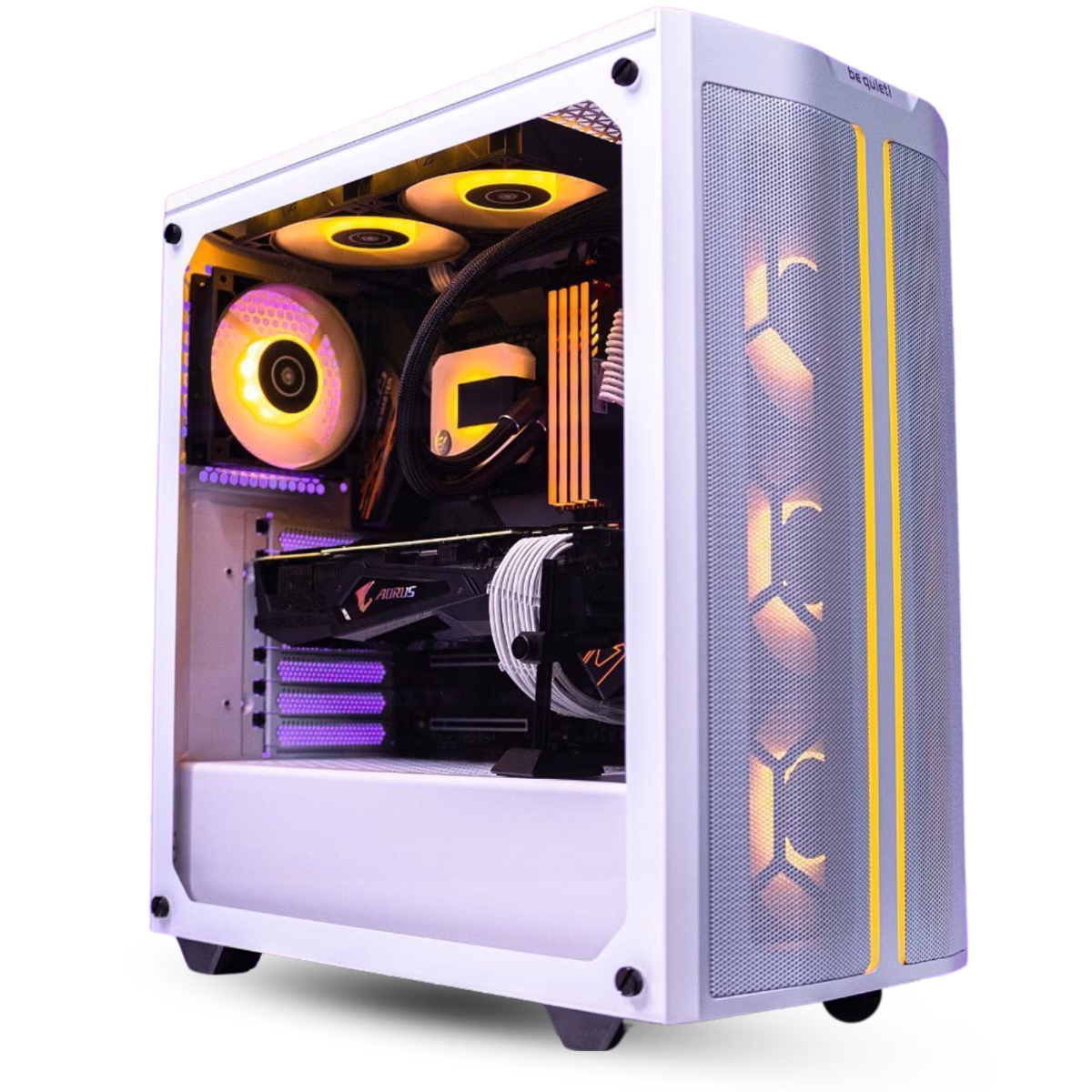 Thread TITAN Workstation - AMD Ryzen Threadripper 7980X 64 Cores 128 Threads, 256GB DDR5 RAM 4800MHz (4x64GB ), NVIDIA RTX 4090 24GB, 4TB SSD Gen 4, 1300W Platinum PSU, 360mm Liquid Cooler, Wi-Fi + BT image