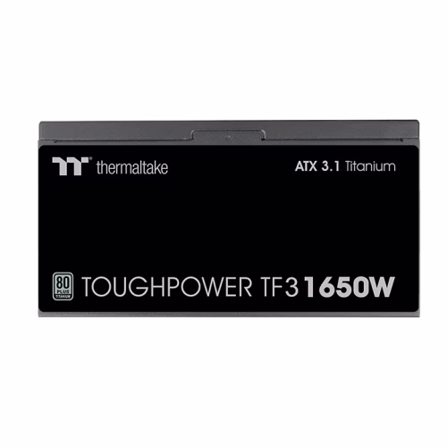 Thermaltake Toughpower TF3 1650W Fully Modular Power Supply (PSU), 80 PLUS Titanium, ATX 3.1 & PCIe 5.1 Ready, Dual 12V-2x6 (600W) Connectors | PS-TPD-1650FNFATK-1 thumbnail 4