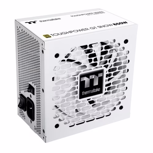 Thermaltake TOUGHPOWER GT Snow 850W Fully Modular Power Supply (PSU), 80 PLUS Gold, ATX 3.1 & PCIe 5.0 Ready, 12V-2x6 Connector | PS-TPT-0850FNFAGK-W thumbnail 5