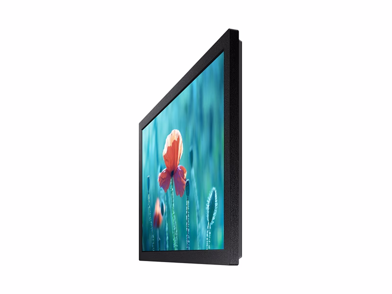 Samsung QB13R-M Series 13" Interactive Display for Business, 1,920 x 1,080 ADS Panel, Tizen 4.0 OS, 8GB Flash Memory, HDMI, USB, Audio Out, RJ45 In, RS232 In, WiFi | LH13QBRMBGCXUE thumbnail 3