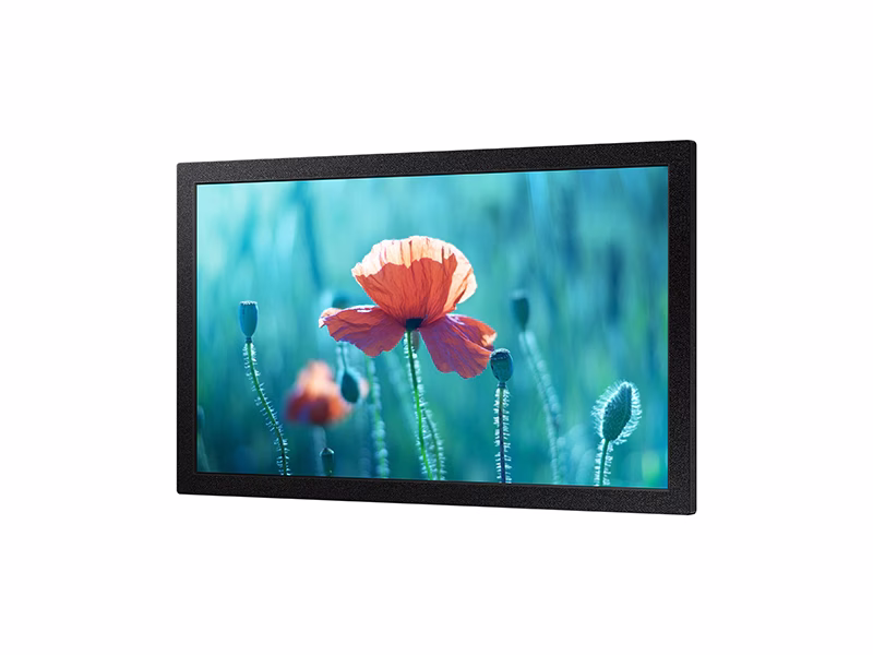 Samsung QB13R-M Series 13" Interactive Display for Business, 1,920 x 1,080 ADS Panel, Tizen 4.0 OS, 8GB Flash Memory, HDMI, USB, Audio Out, RJ45 In, RS232 In, WiFi | LH13QBRMBGCXUE thumbnail 2