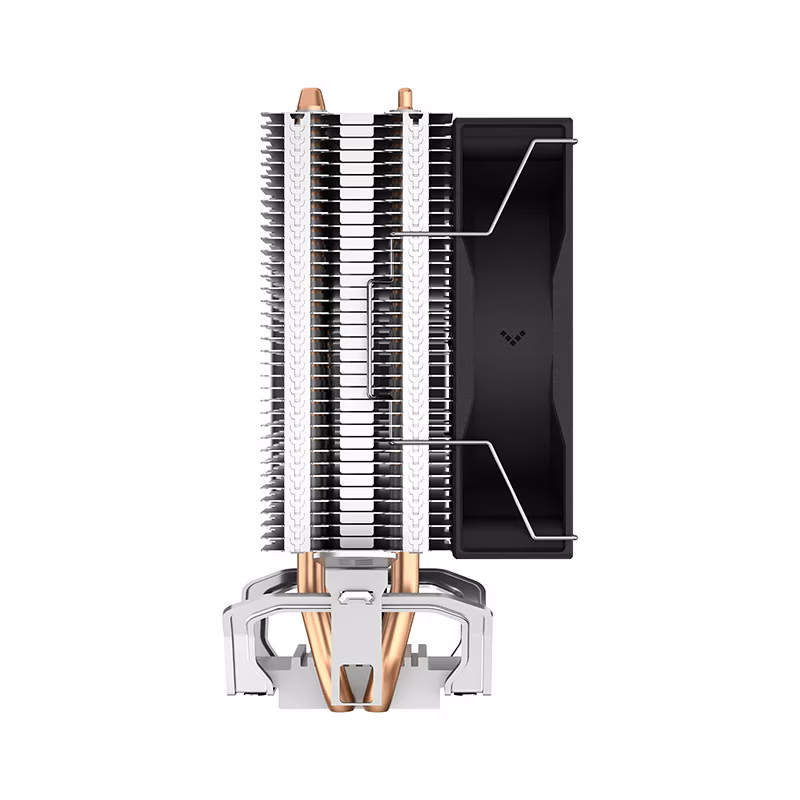 DeepCool AG200 Single Tower 92mm CPU Cooler, 500-3050 RPM Fan Speed, 36.75 CFM Airflow, 2.4W Power, 30.5 dBAFan Noise, Hydro Bearing, 4 Pin PWM Fan Connector, Black | R-AG200-BKNNMN-G thumbnail 4