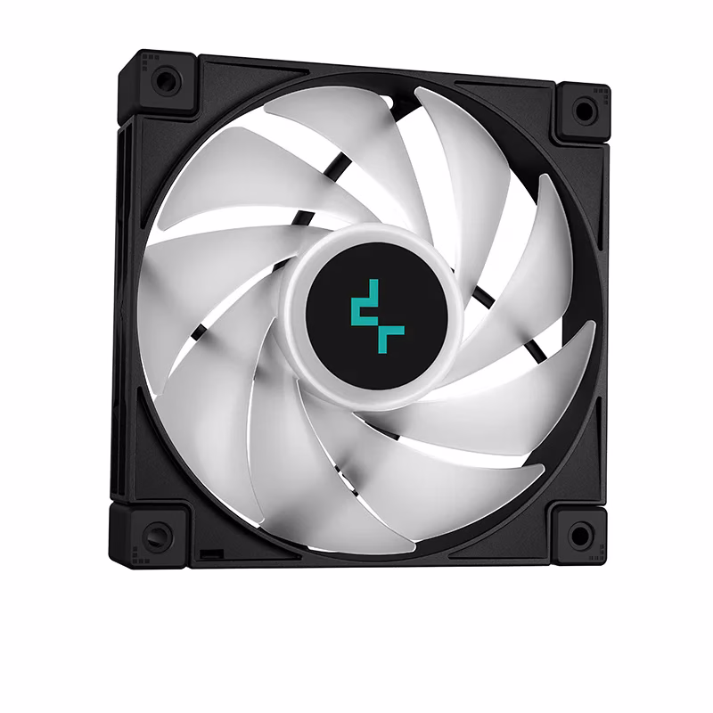 DeepCool LS520 RGB 240mm AIO Liquid CPU Cooler, 3100 RPM Pump Speed, 19 dBA Noise, 4 Pin PWM Fan Connector, ARGB LED, 85.85 CFM Fan Airflow, 12 VDC Voltage, Black | R-LS520-BKAMNT-G-1 thumbnail 5