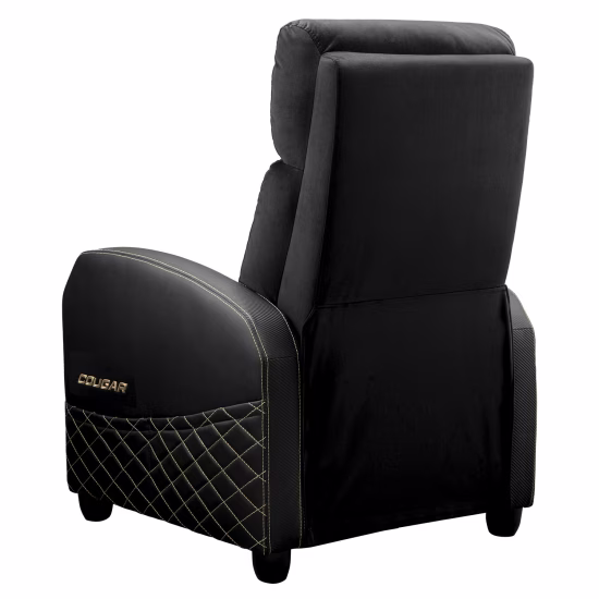 COUGAR Ranger Elite Gaming Sofa, Breathable Velvet Fabric, Side pocket for starage, Foldable Footrest and Reclining Backrest | 3MRAEGLB.0001 thumbnail 9