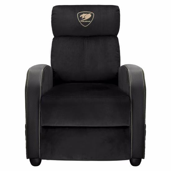COUGAR Ranger Elite Gaming Sofa, Breathable Velvet Fabric, Side pocket for starage, Foldable Footrest and Reclining Backrest | 3MRAEGLB.0001 thumbnail 3