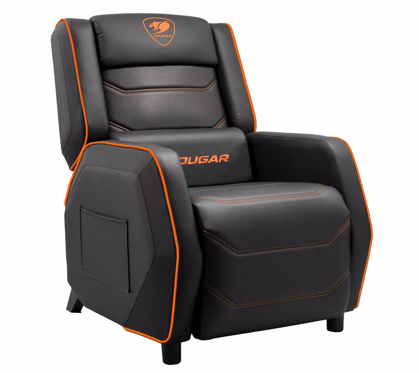 COUGAR Ranger S Gaming Sofa, Adjustable Design, High-quality breathable PVC leather, Side storage pocket, Headrest and lumbar pillow | 3MRGSORB.001 thumbnail 2