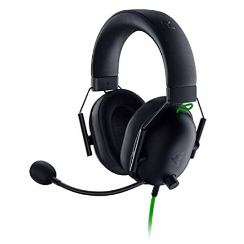 Razer BlackShark V2 X Wired Esports Gaming Headset, 7.1 Surround Sound, 50mm Drivers, 240g Lightweight Build, Noise Cancelling Mic, Hybrid Memory Foam Cushions Comfort, Black | RZ04-04570100-R3M1 thumbnail 2