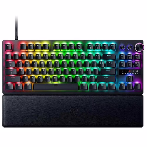 Razer Huntsman V3 Pro Tenkeyless - US - Black Tenkeyless Analog Optical Esports Keyboard | RZ03-04980100-R3M1 thumbnail 3