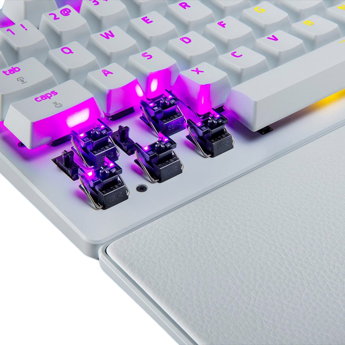 Razer Huntsman V3 Pro Tenkeyless - US - White Tenkeyless Analog Optical Esports Keyboard | RZ03-04981700-R3M1 thumbnail 6
