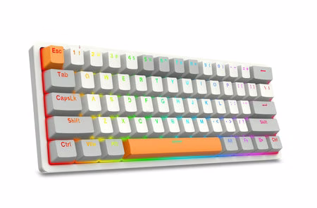 Redragon Akali K642-RGB Wired Gaming Mechanical Keyboard, Red Switch | K642WGO-RGB image