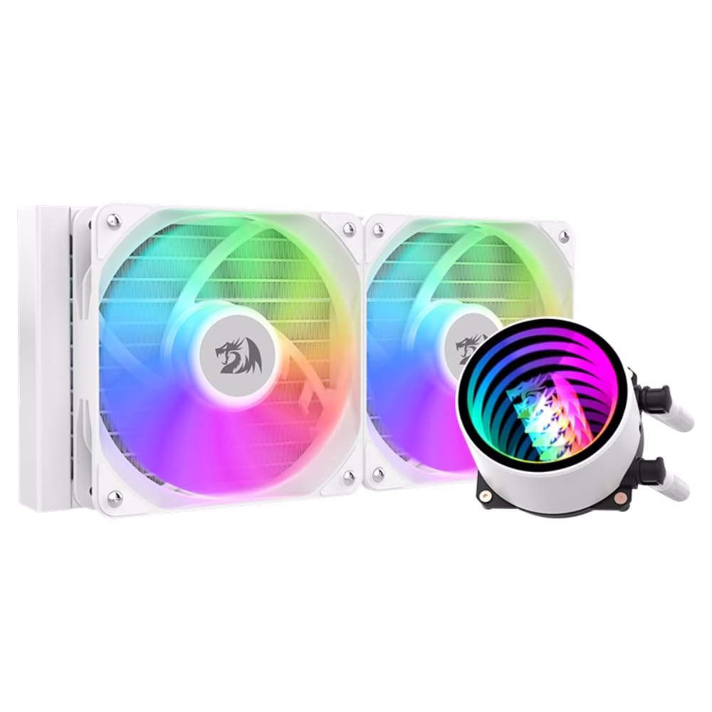 Redragon CCW-3011 aRGB Liquid All in One CPU Cooler, Aluminum Heatsink, White| CCW-3011W thumbnail 3