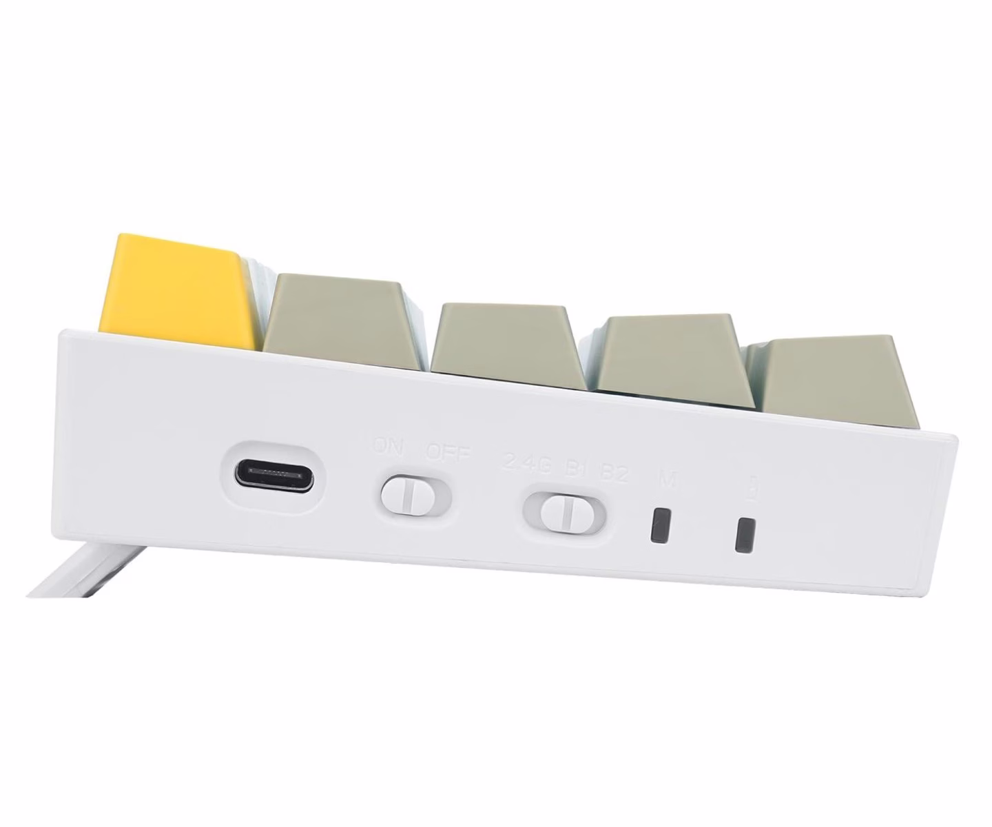 Redragon Draconic Pro 60% Wired/2.4G/BT Mech Gaming Keyboard, Brown switches | K530-YL&WT&GY-RGB-PRO thumbnail 2