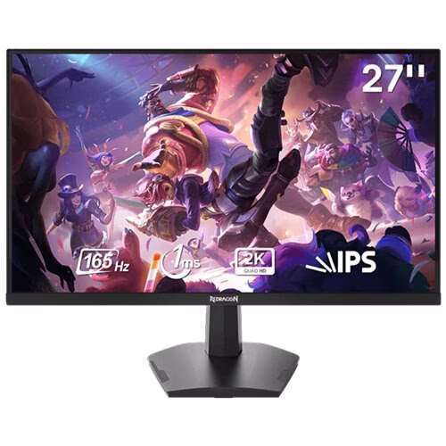 REDRAGON OPAL 27-Inch QHD 165HZ IPS 1Ms Gaming Monitor | GM27X5QIPS – Buy Online
