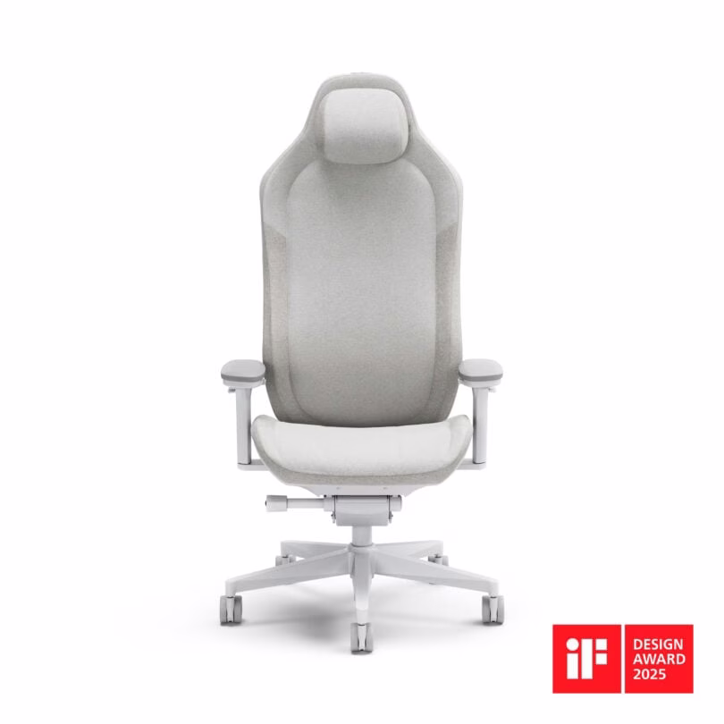 Fractal Refine Gaming Chair, Glass fiber reinforced (20-30%) PP/PA Frame, Cold Cured Foam Mesh, Premium construction, Fluid movement, Fabric Light | FD-CH-RE1F-02 – Buy Online