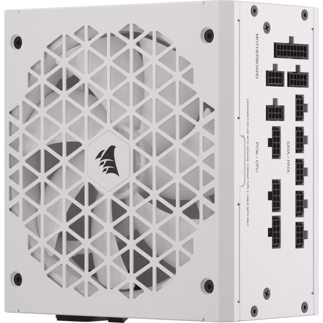 Corsair RM850x SHIFT 80 PLUS Gold Fully Modular ATX Power Supply, 80 PLUS Gold Efficient, FDB Fan Bearing, White (UK), | CP-9020274-UK thumbnail 3